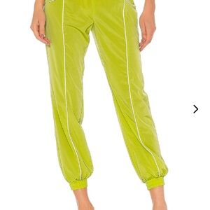 Lovers + Friends Green Track Pants